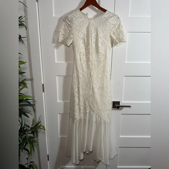 Stunning white dress maxi - Picture 4 of 6